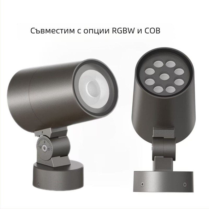 LED подземно осветление за озеленяване, външно водоустойчиво градинско осветление за тревни площи и дървета