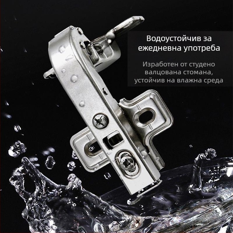 JoyLink 90° панта за гардероб и шкаф с хидравлично демпфиране и тихо завъртане за врати с прав ъгъл