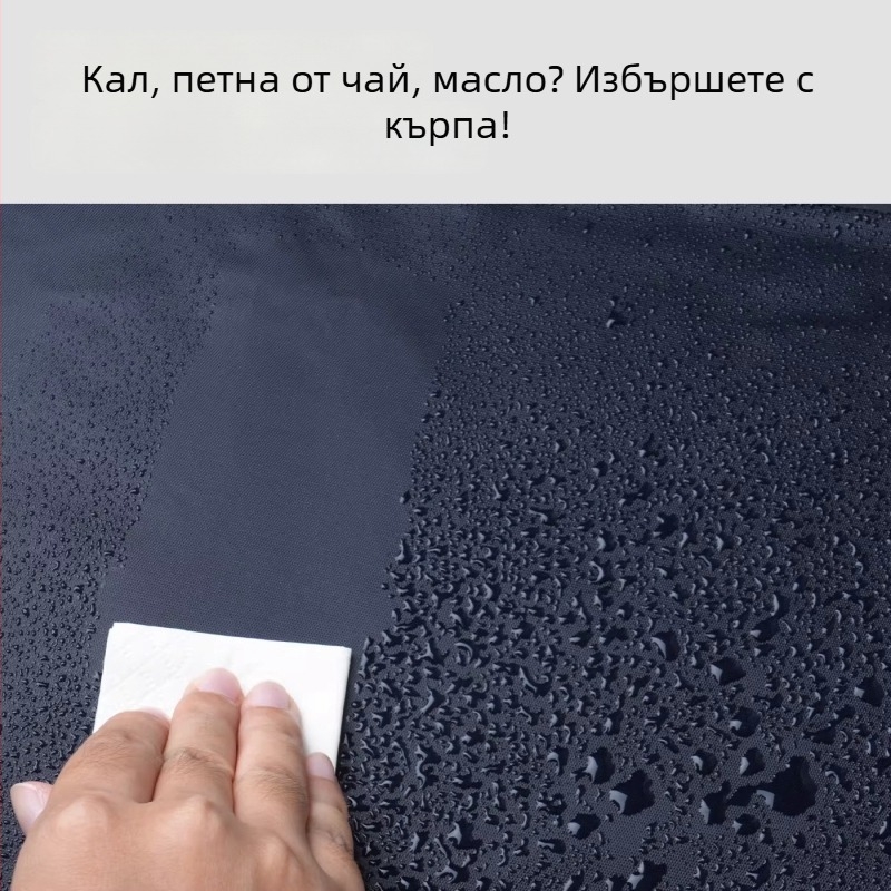 Водоустойчива престилка за беритба на чай, за открито, без ръкави, защита за крака, устойчивост на замърсяване и износване, велкро, плат Оксфорд