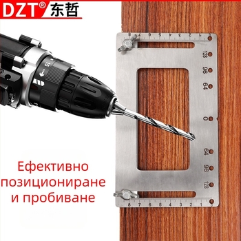 Ръчен мултифункционален инструмент за монтиране на дръжки от неръждаема стомана за дървени шкафове и врати