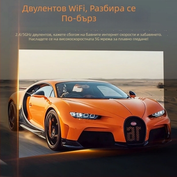 1080p преносим домашен прожектор с дублиране на екрана 5G