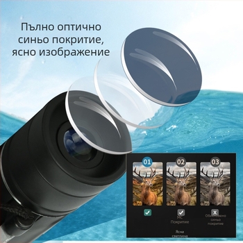 8x21 бинокъл – компактен джобен телескоп за наблюдения на открито