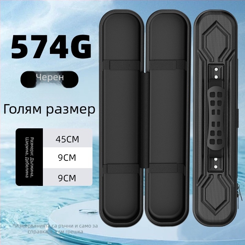 Водоустойчива чанта за риболовни пръчки с голям капацитет, лека и компактна за къси пръчки