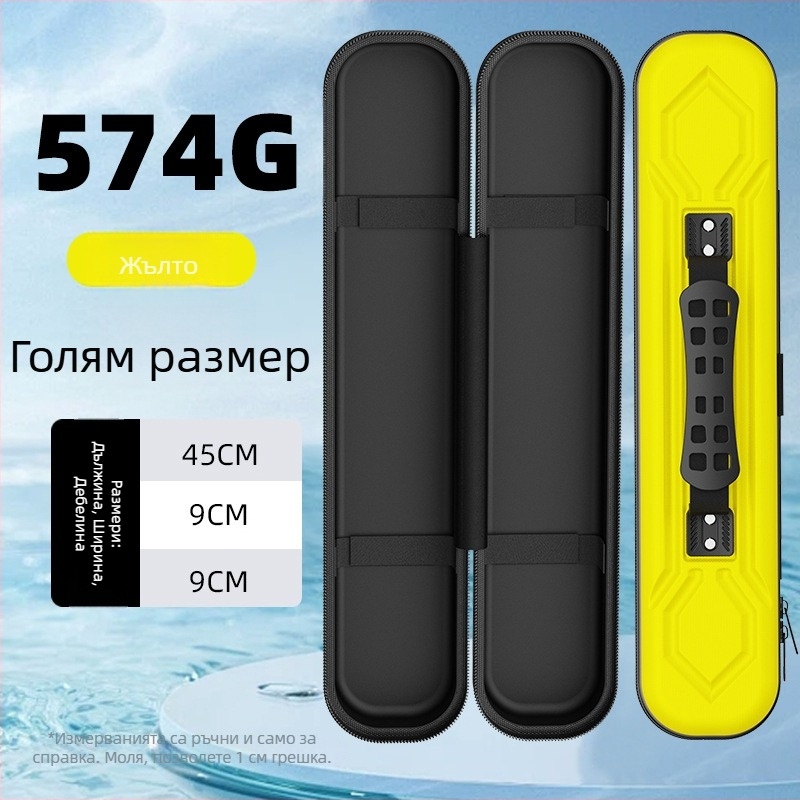 Водоустойчива чанта за риболовни пръчки с голям капацитет, лека и компактна за къси пръчки