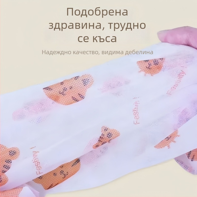 Еднократни покривала за обувки с принт, нетъкан текстил, мультяшен дизайн, удебелени и износоустойчиви, прахозащита за вътрешни помещения, за гости, студенти и компютърни зали