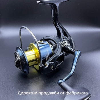 Спининг макара за морски риболов, изцяло метална конструкция, дълги хвърляния, без луфт, универсална за примамки