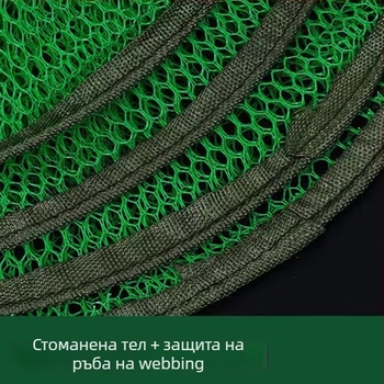 Nano nylon риболовен защитник с джоб за мрежа, преносим и компактен