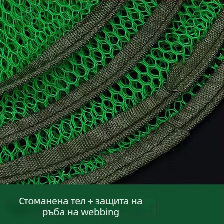 Nano nylon риболовен защитник с джоб за мрежа, преносим и компактен