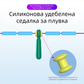 Подсилена основна риболовна линия с Toray нишка, готова за употреба, оригинален продукт
