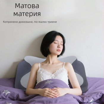 Ергономична възглавница за сън с паметна пяна за женска фигура, персонализирана комбинация висока/ниска височина