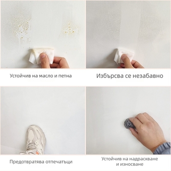 Прозрачен защитен филм за стена, антистатичен и без увреждане на стената, водоустойчив стенен стикер за кухня и плочки