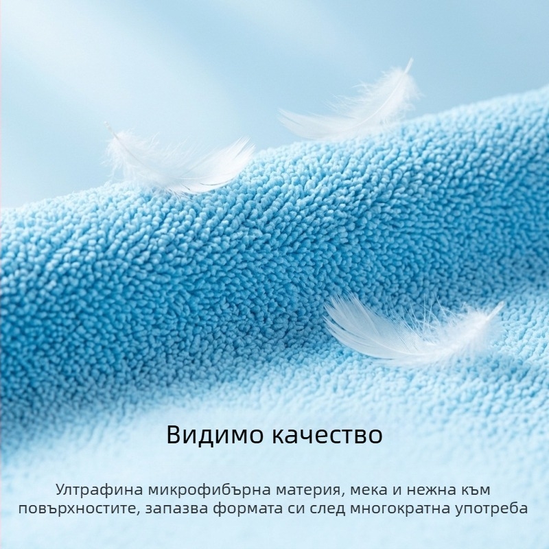 Еднократна кърпа за почистване, сухо и мокро използване, удебелена разкъсваща се кърпа за миене на съдове и домакинско почистване