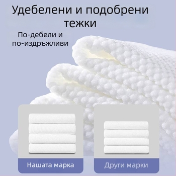 Изключително дебели еднократни хавлии с индивидуално опаковане за хотели и къщи за гости, за мокра и суха употреба