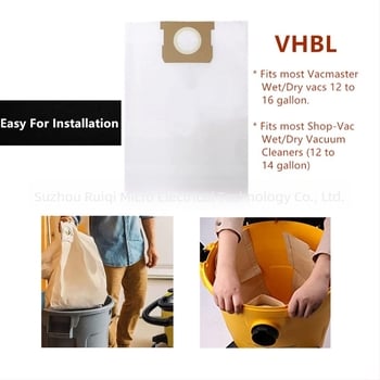 Хартиена торба за прах Vacmaster VHBL 12-16 GAL прахосмукачка