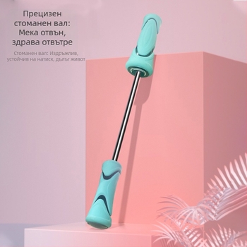 Ролер за мускулна релаксация със шипове и масажор за крака – пяна ролка за фасции