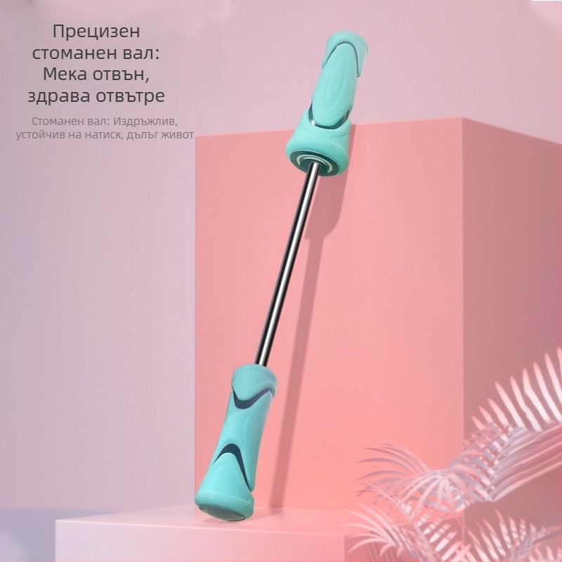 Ролер за мускулна релаксация със шипове и масажор за крака – пяна ролка за фасции