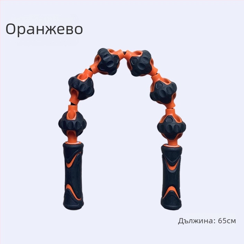 Ролер за мускулна релаксация със шипове и масажор за крака – пяна ролка за фасции