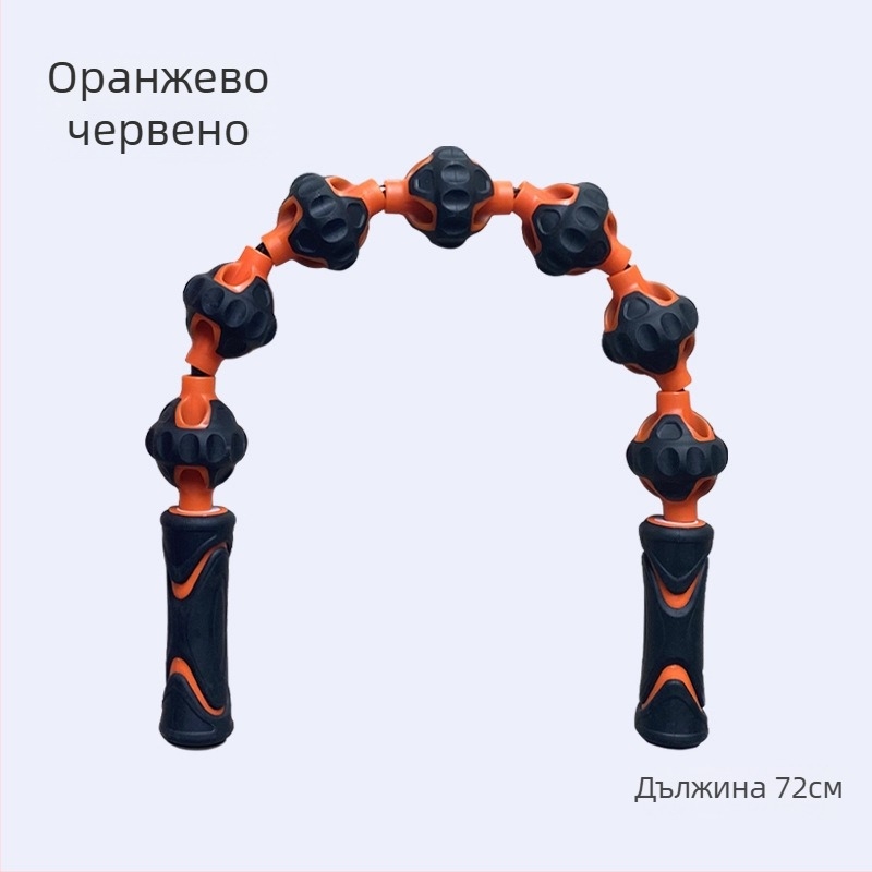 Ролер за мускулна релаксация със шипове и масажор за крака – пяна ролка за фасции