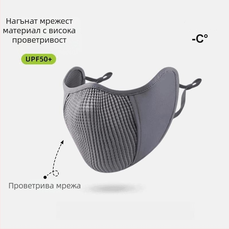 Дишаща маска за планински преходи на открито, 3D форма, семпъл и стилен дизайн, универсална за пролет и лято, нов модел за спорт и колоездене