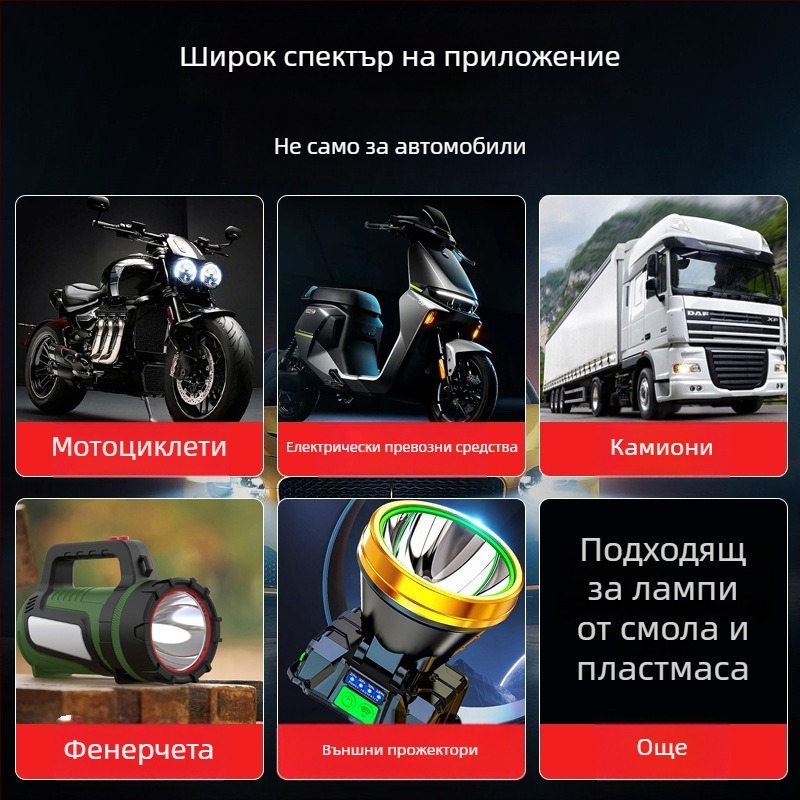 Weiyue течност за ремонт на фарове - полиране на драскотини, възстановяване на яркостта, премахване на пожълтяване и ремонт на пукнатини