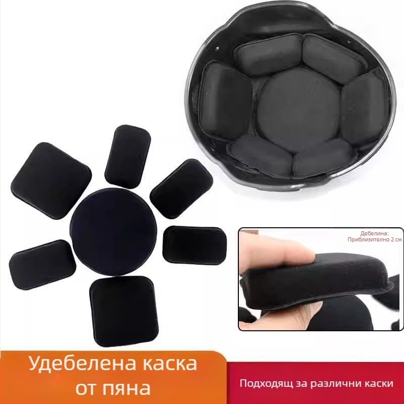 Устройство за регулиране размера на каска с подвижна вътрешна подплата за каска с пълен лицев облик – тактически аксесоари