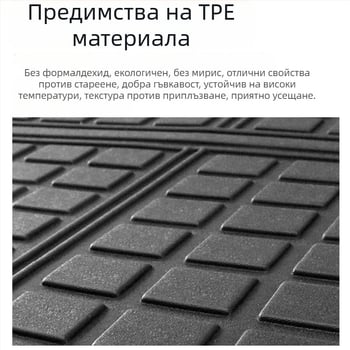 TPE подложка за багажника за Honda CR-V (2017-2022), износоустойчива и водоустойчива, подложка за пода за автомобил с ляво управление