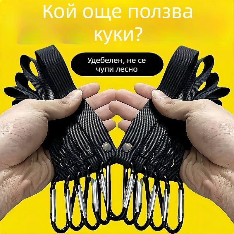 Предно монтирана универсална закачалка от неръждаема стомана, многофункционална закачалка за електрически скутери и мотори