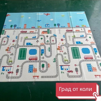 Бебешка постелка за пълзене с XPE, удебелена и сгъваема, за домашна употреба