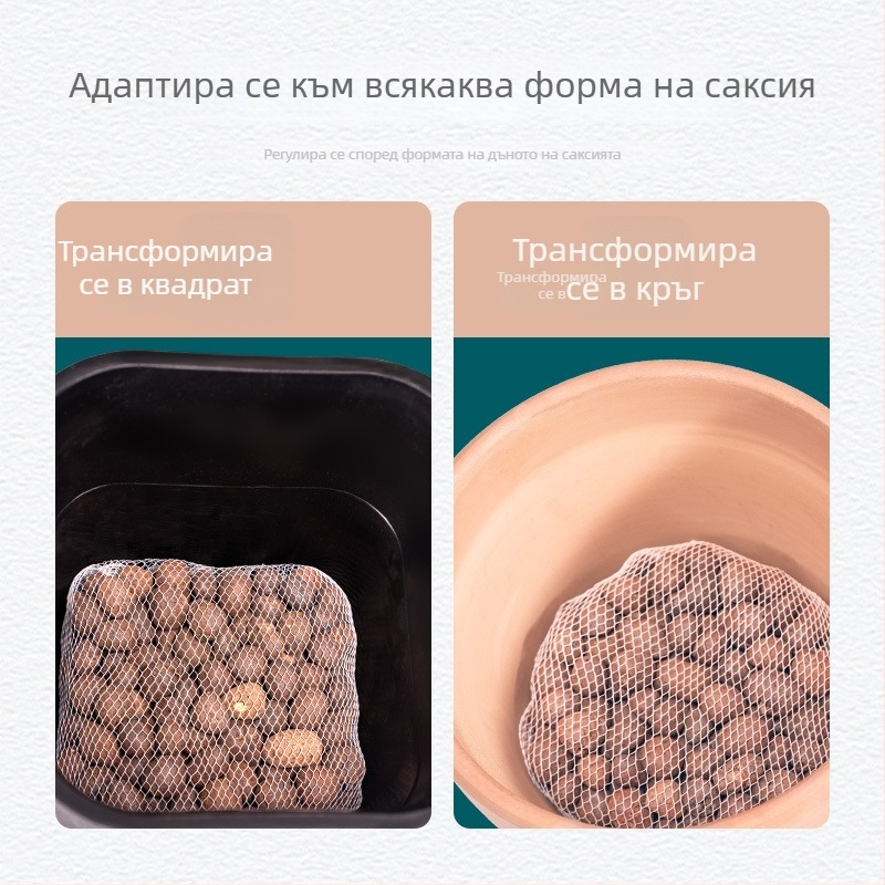 Леки кухи керамични гранули за градинарство, дишаща основа за саксии, подходящи за сукуленти.