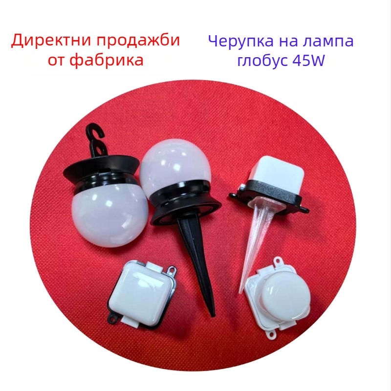 LED нишкова светлина в PC корпус с управление чрез бутон — плавна бегуща светлина за украса на дървета в ландшафта