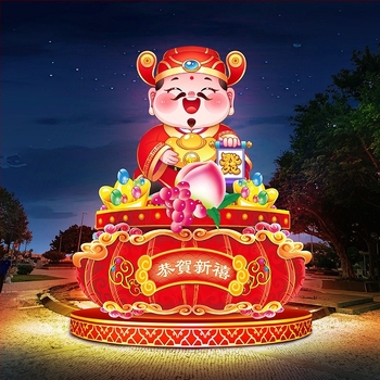 LED пейзажни фенери, метал и плат, модел Y-758969