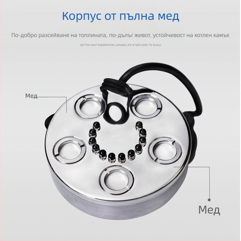 Ландшафтен пръскалник за мъгла с LED осветени мултиглавни глави за атомизация, голям дебит на мъгла, корпус изцяло от мед, за бонсай, каменни градини и водни ефекти.
