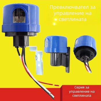 Сензорен превключвател със забавяне и димер за улично осветление