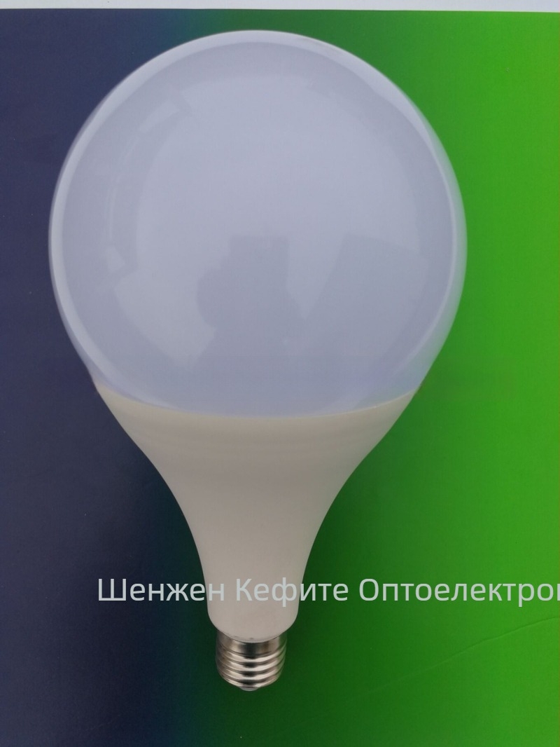 A120 LED корпус за крушка, пластмасово покритие върху алуминий, комплект A120, 30W