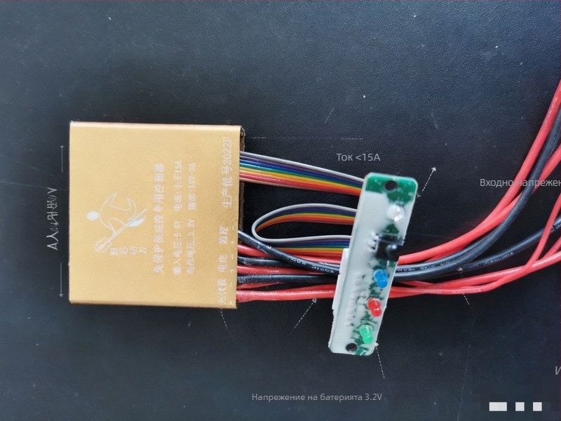 PWM слънчев контролер за фотоволтаична система с мониторинг и управление на улично осветление, изход 12 V