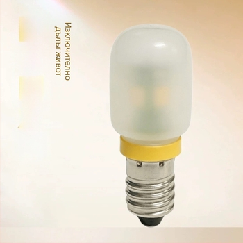 LED автомобилна крушка E10, миниатюрна винтова база, индикаторна лампа, 12V–24V, матов абажур, стъклен корпус