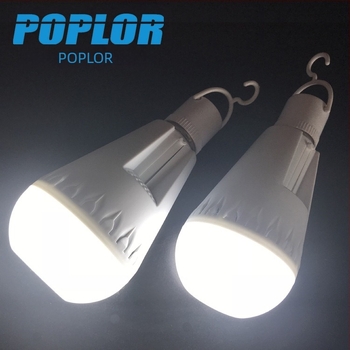 LED аварийна лампа 9W, презареждаема ръчна светлина за къмпинг, глава E27 с разтегателна функция