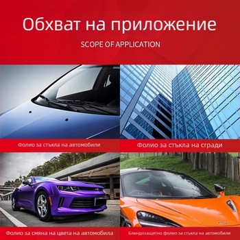 Разтвор за премахване на остатъчно лепило от автомобилен филм за прозорци