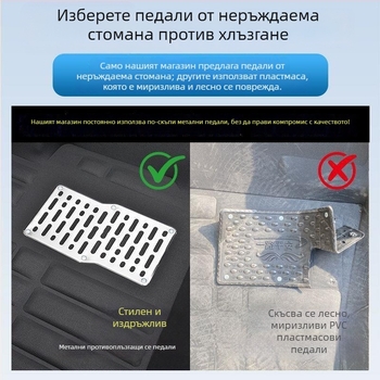 Лесни за поддръжка подложки за автомобилни подове, съвместими с D60/D50, R30/R50, T60/T70 и Star T90