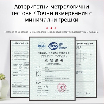 Delixi Electric вътрешен термометър и хигромер със стъклена тръба, суха и влажна температура, точен