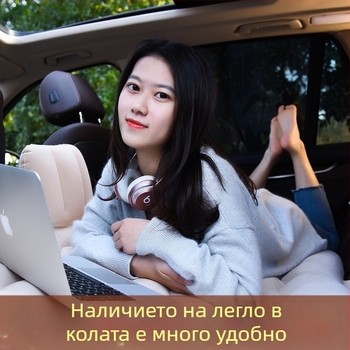 Нов въздушен матрак за автомобил, Sling стил, за пътуване на задния ред, универсален за SUV