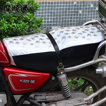 Калъф за седалка на мотоциклет за GN125 Haojue HJ125-8 Suzuki Prince, PVC полиестер, всесезонен, водоустойчив, износоустойчив.