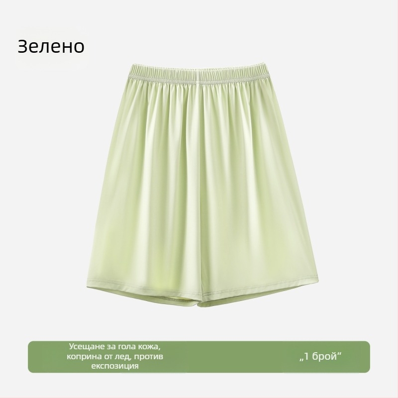 Ice Silk защитни панталони за жени, 2026 пролет-лято, тънки, свободни, дишащи, против прозиране