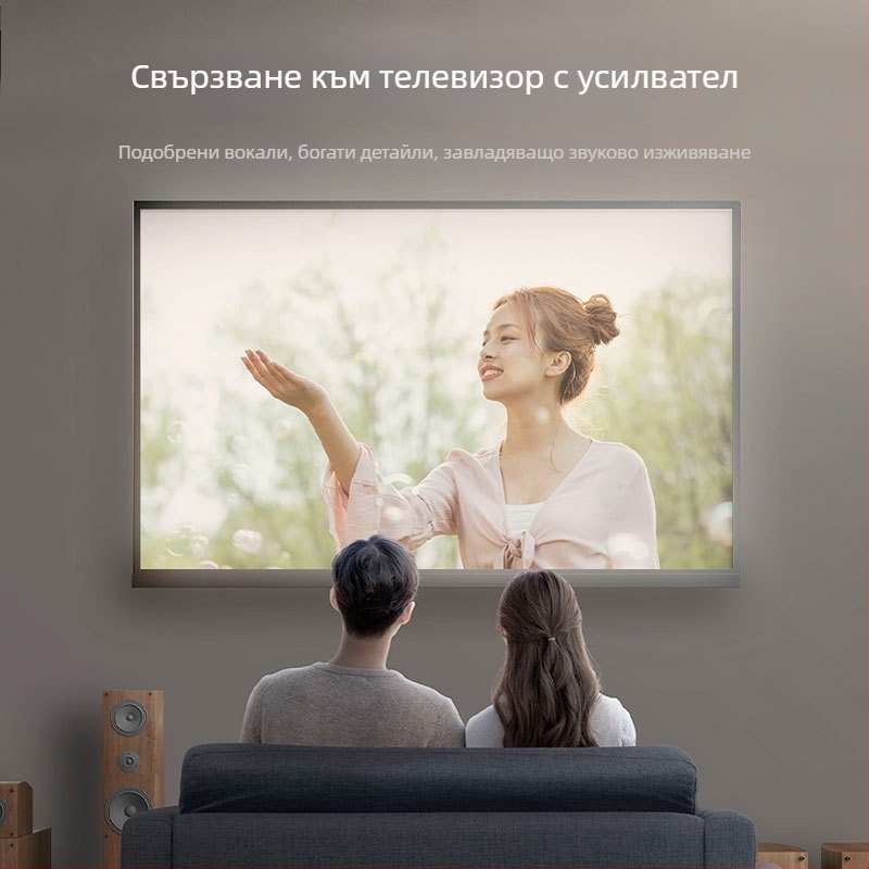 1 към 2 3,5 мм стерео аудио разделителен кабел за телевизор, мобилни устройства, усилвател и компютърни колонки