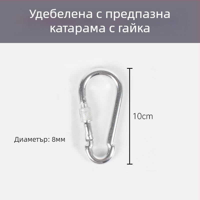 Пружинни щипци за нос на говедата от неръждаема стомана – инструмент за поставяне на носни халки без пробиване