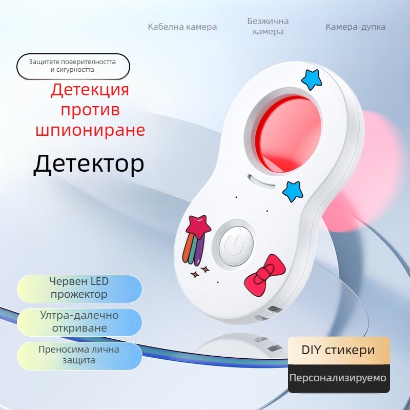 Детектор за скрити камери в хотел с инфрачервено сканиране