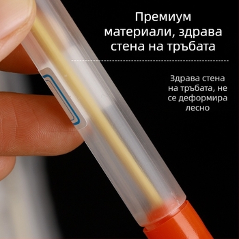 Jiangyang еднократни медицински стерилни тампони за вземане на проби, мъжки и женски, дълги памучни тампони