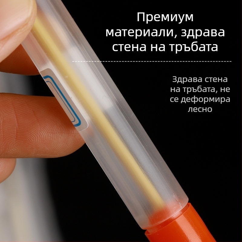 Jiangyang еднократни медицински стерилни тампони за вземане на проби, мъжки и женски, дълги памучни тампони