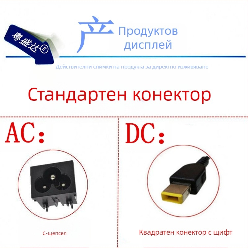 Lenovo 65W зарядно за лаптоп с квадратен порт 20V 3.25A