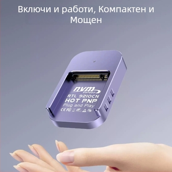Jeyi/Jiayi M.2 NVMe/SATA SSD външна кутия USB-C
